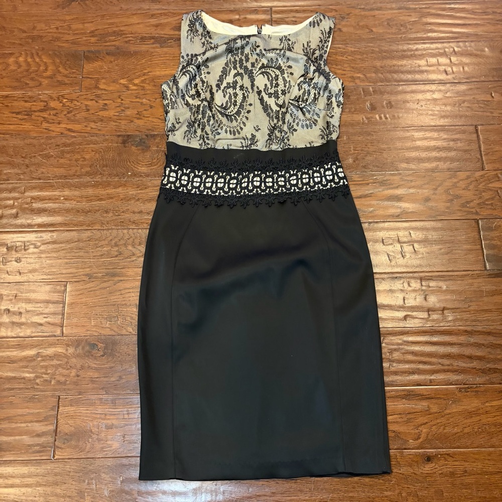 JAX Sleeveless Evening Dress Size 4 Elegant Wedding Cocktail